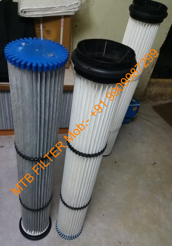 Cement Silo Top Venting Dust Collector Filter 